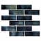 Msi Carbonita Subway SAMPLE Textured Glass Mesh-Mounted Mosaic Tile ZOR-MD-0348-SAM - alternate 1